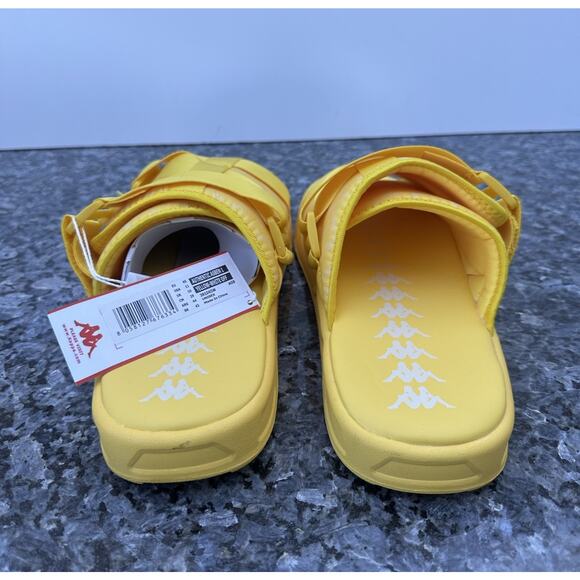 Kappa Kappa Authentic Asben 1 Sandals Yellow Sandals Men’s Size 11 main image 4